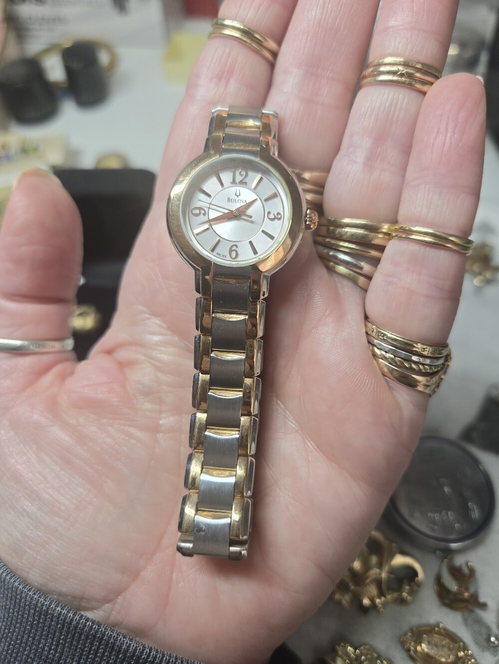 Bulova Two-Tone Women's Bracelet Watch